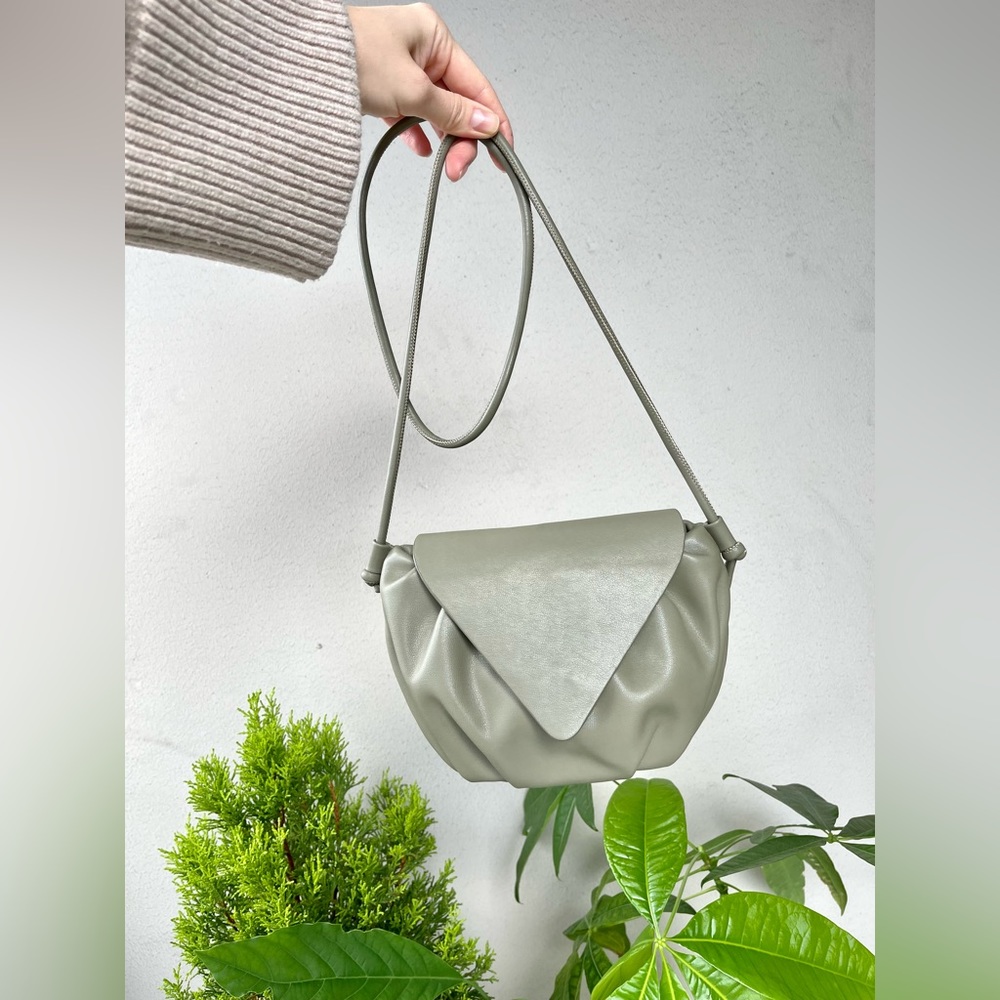 Mango Olive Green Crossbody Bag
